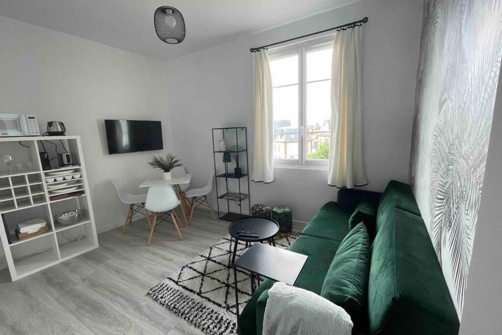 布伦维尔索梅L'Oiseau Bleu Appt 2 Pieces , 150 M De La Plage公寓 外观 照片